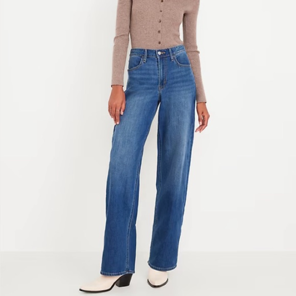 High-waisted Wide Leg Jean - Old Navy